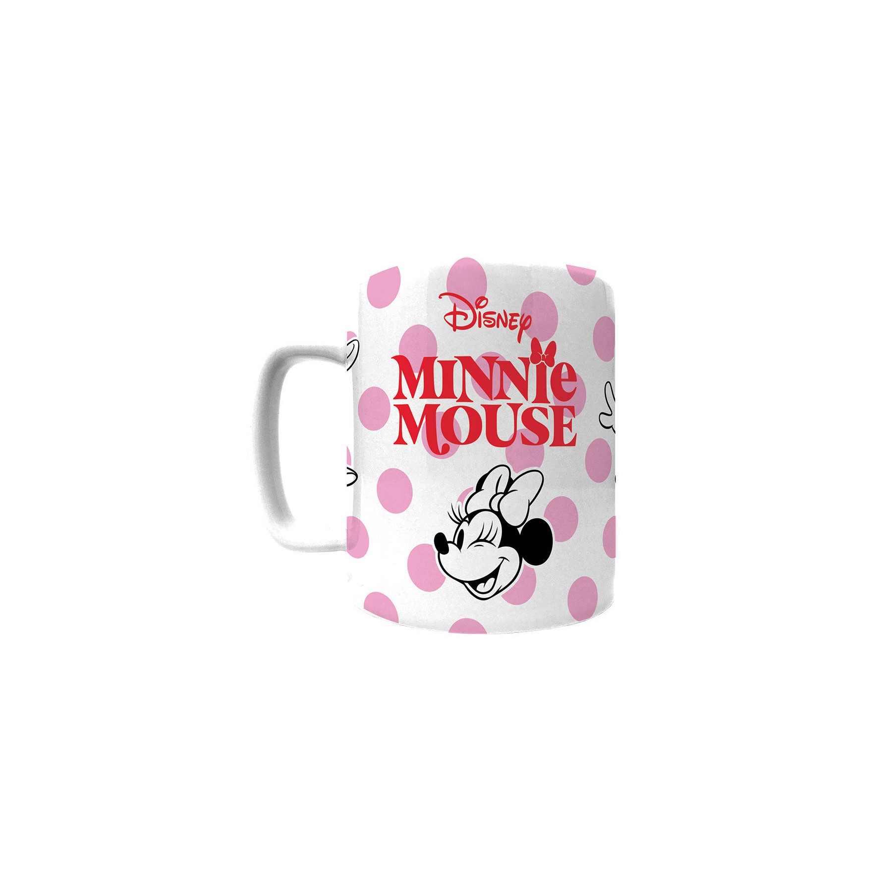 Taza funda de peluche Minnie Disney 440ml