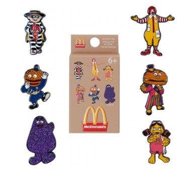 Blind Box Mystery Enamel Pin McDonald's Loungefly surtido