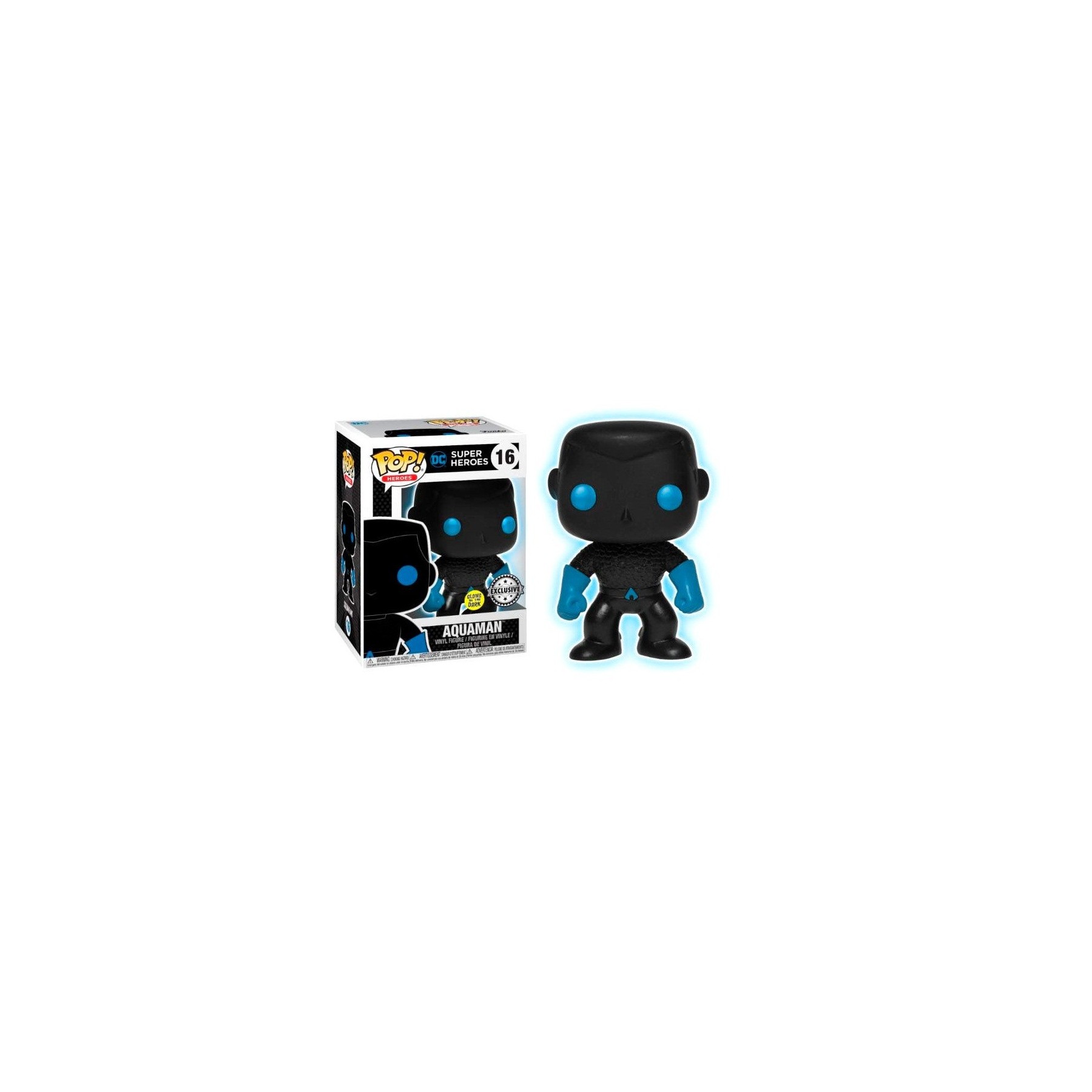 Figura Pop Dc Comics Justice League Aquaman Silhouette Exclu
