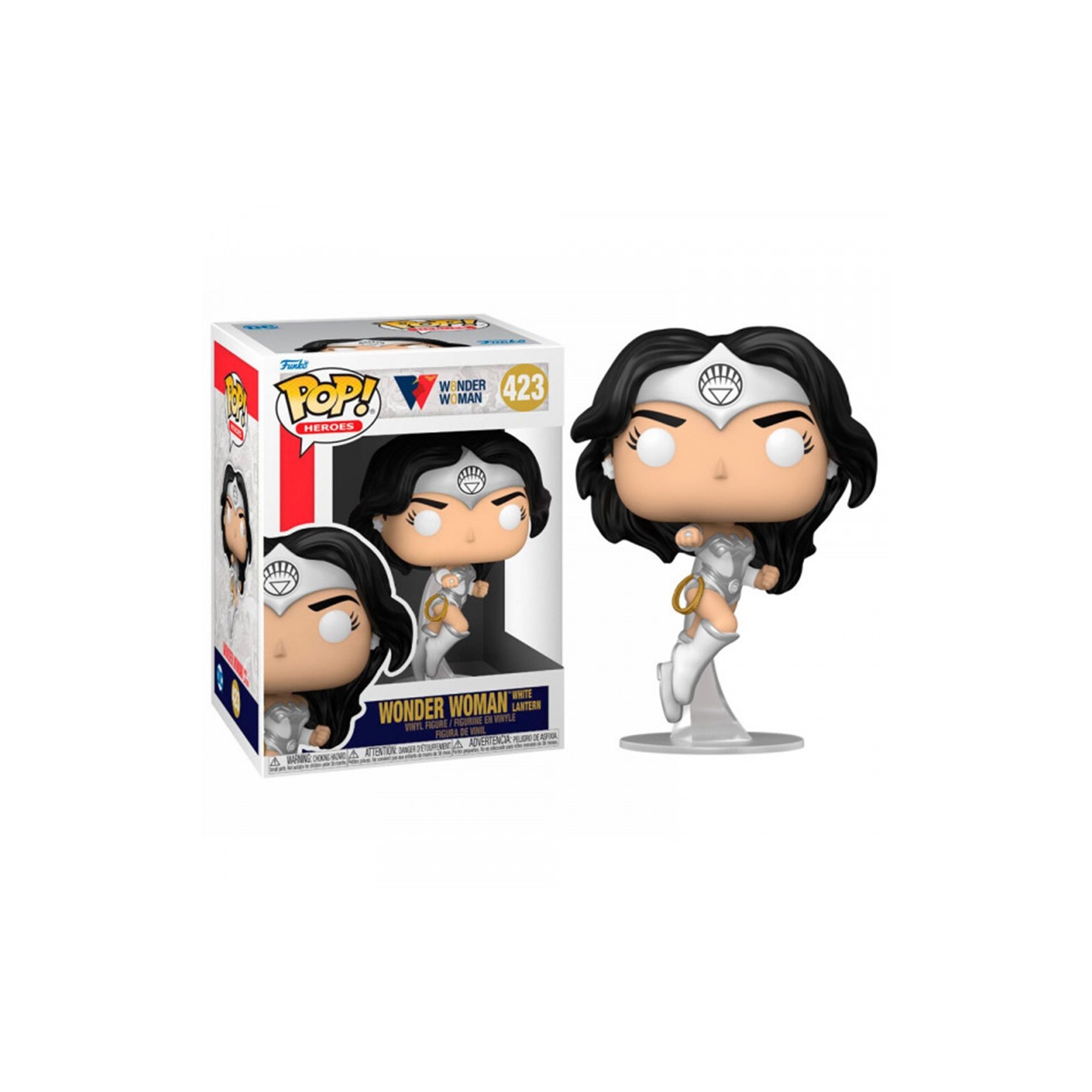 Figura Funko Pop Dc Wonder Woman 80Th Wonder Woman White Lan