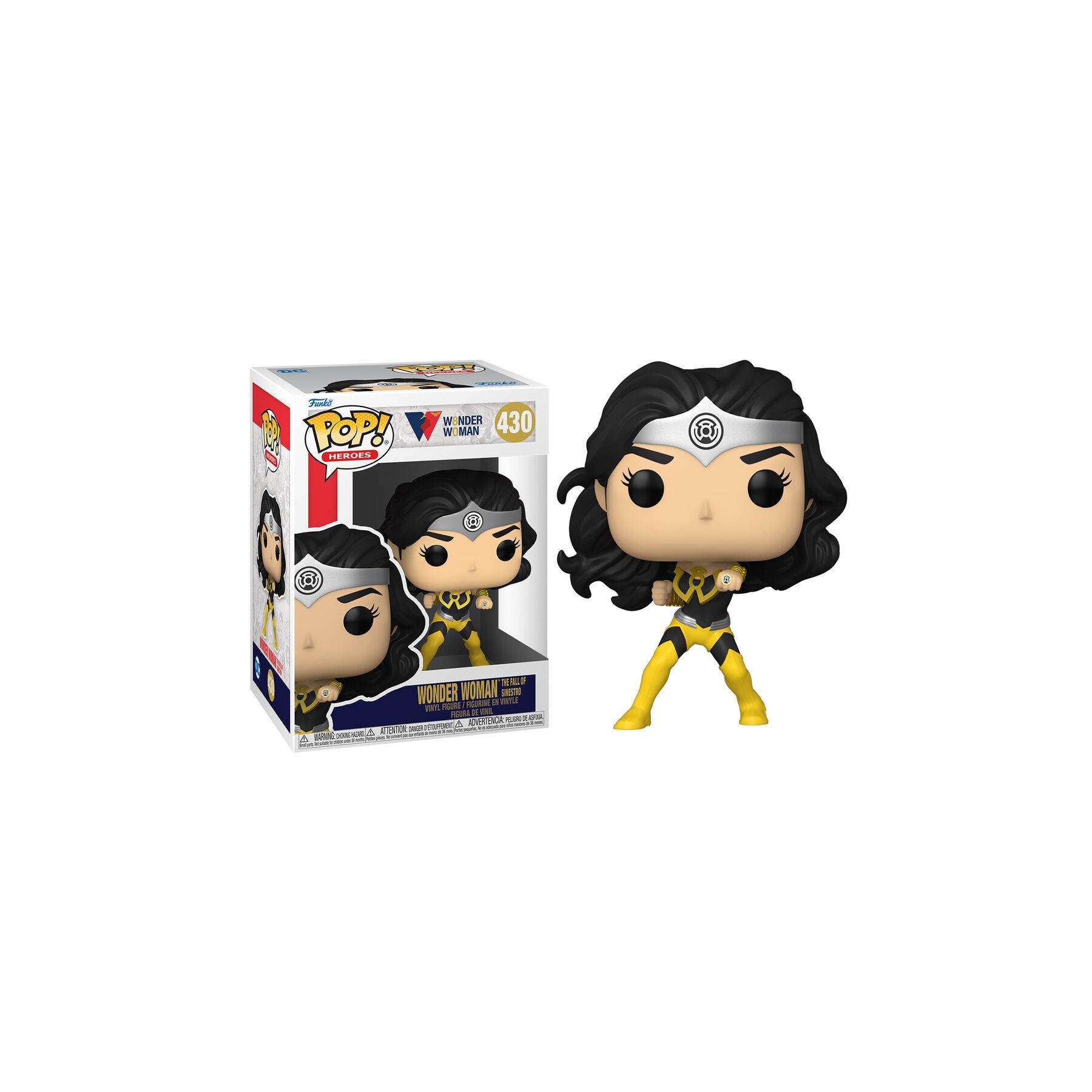Figura Pop Dc Comics 80Th Wonder Woman The Fall Of Sinestro