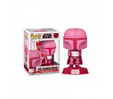 Figura Pop Star Wars Valentines Mandalorian
