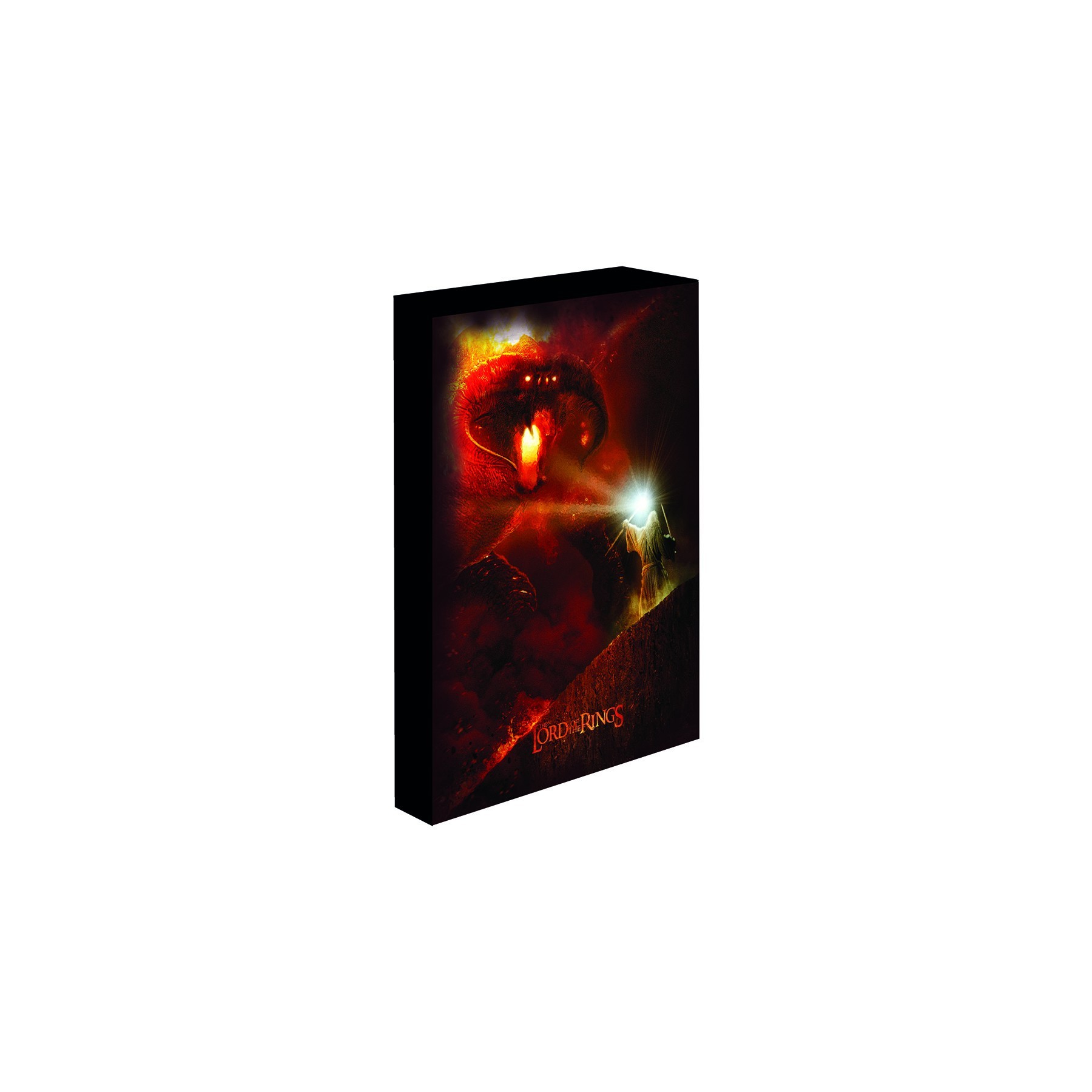 Lienzo con Iluminacion The Lord of the Rings Gandalf VS Balr