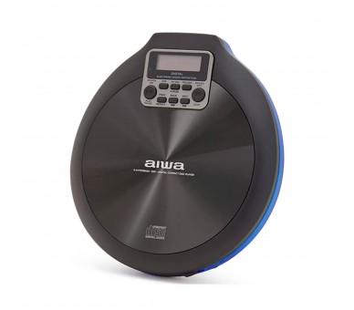 Reproductor De Cd/Cdr/Mp3 Aiwa Walk Pcd-810Bl/ Azul