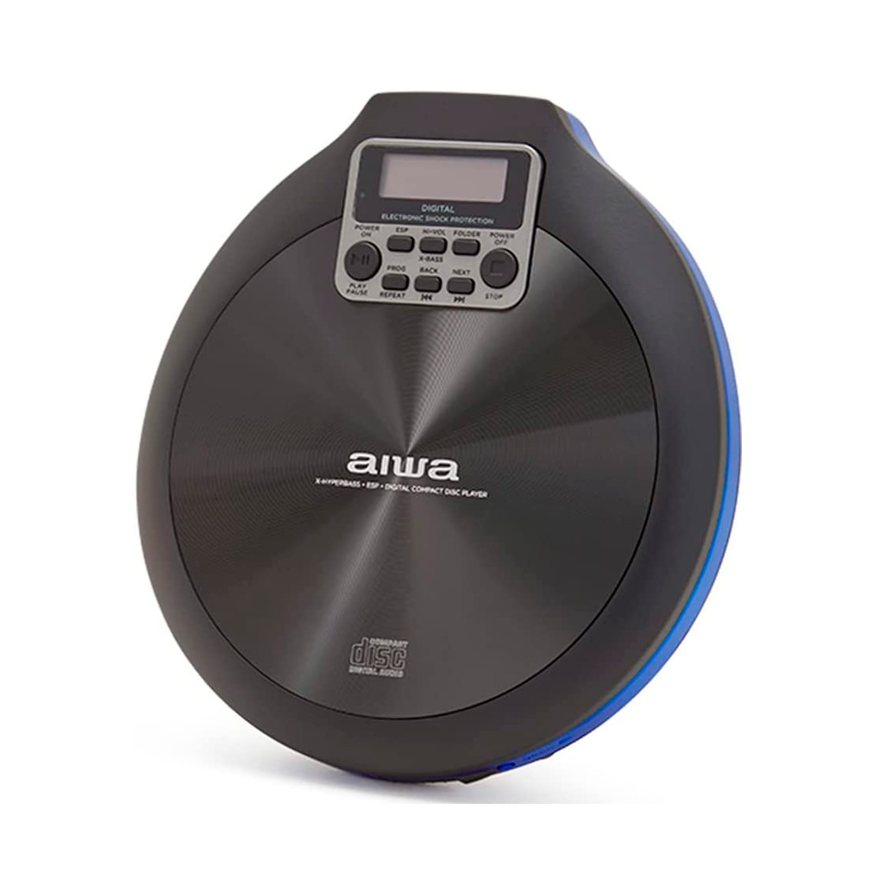 Reproductor De Cd/Cdr/Mp3 Aiwa Walk Pcd-810Bl/ Azul