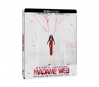 Br - Madame Web Ed.Metal (4K  Uhd  +  Bd)