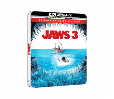 Tiburon 3(4K Uhd+Bd) Edición Metálica Br