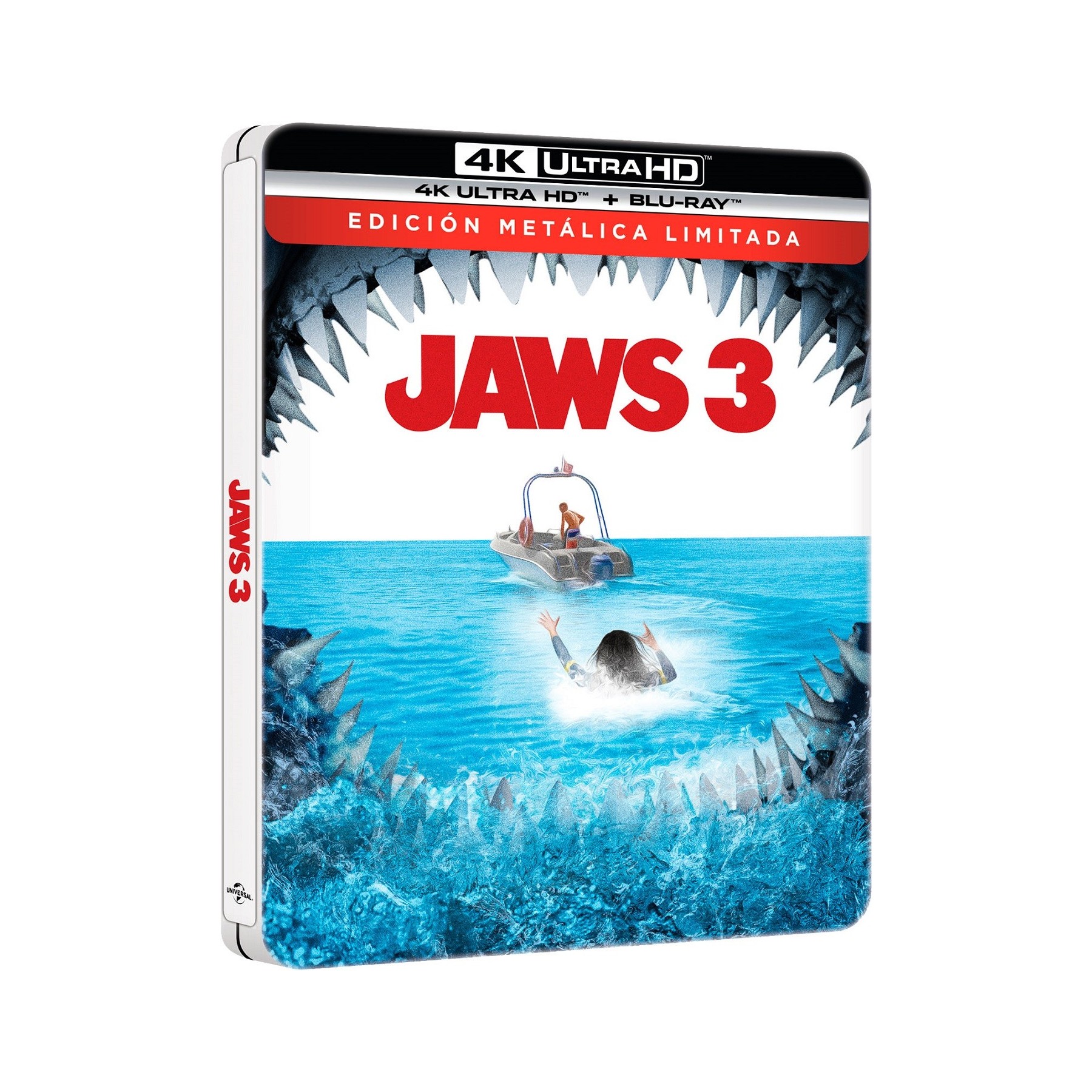 Tiburon 3(4K Uhd+Bd) Edición Metálica Br
