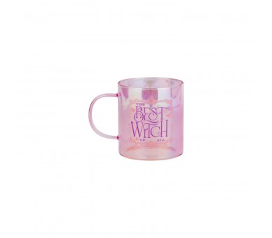 Taza Cristal Iridiscente Glinda Wicked 520Ml