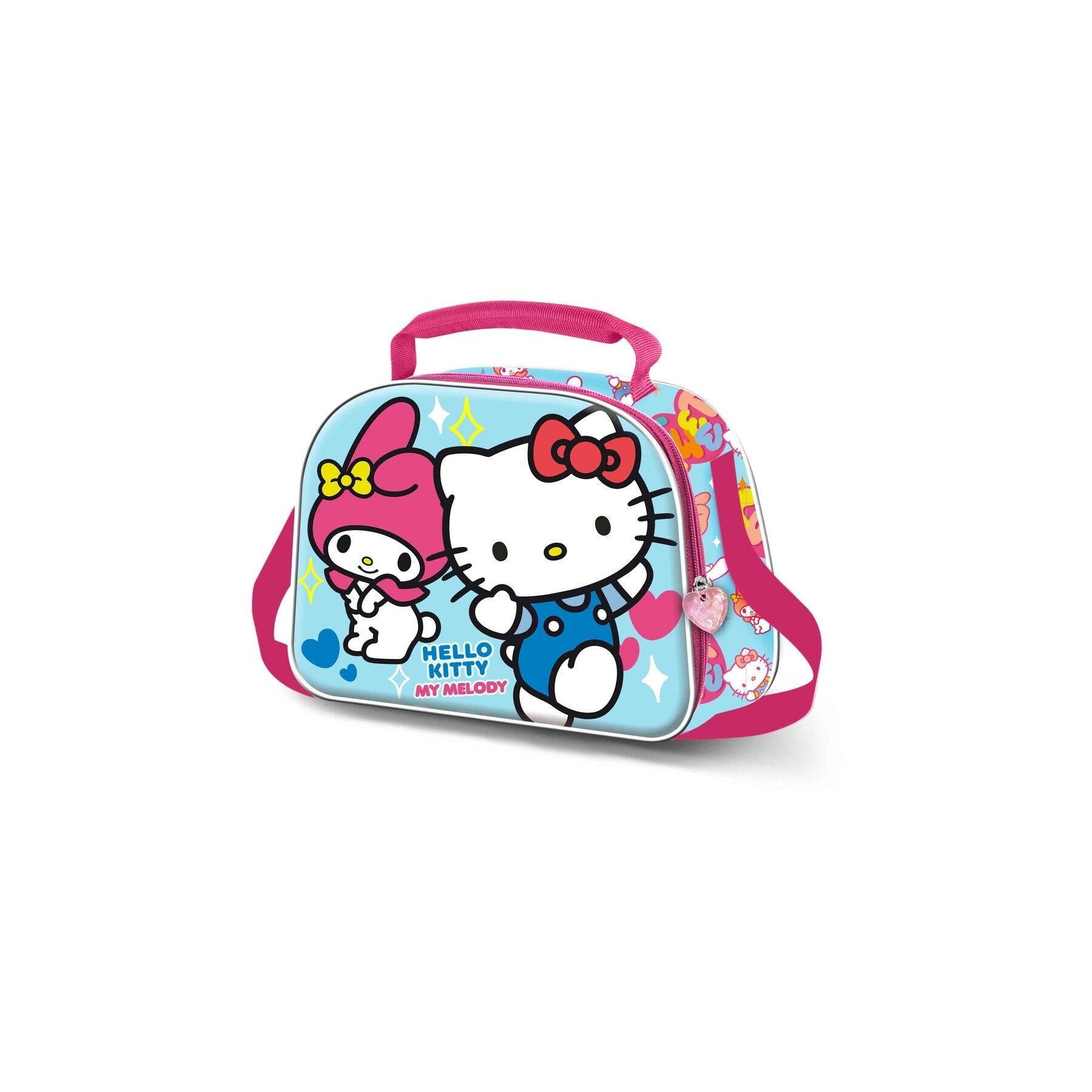 Bolsa Portameriendas 3D Friendship Hello Kitty