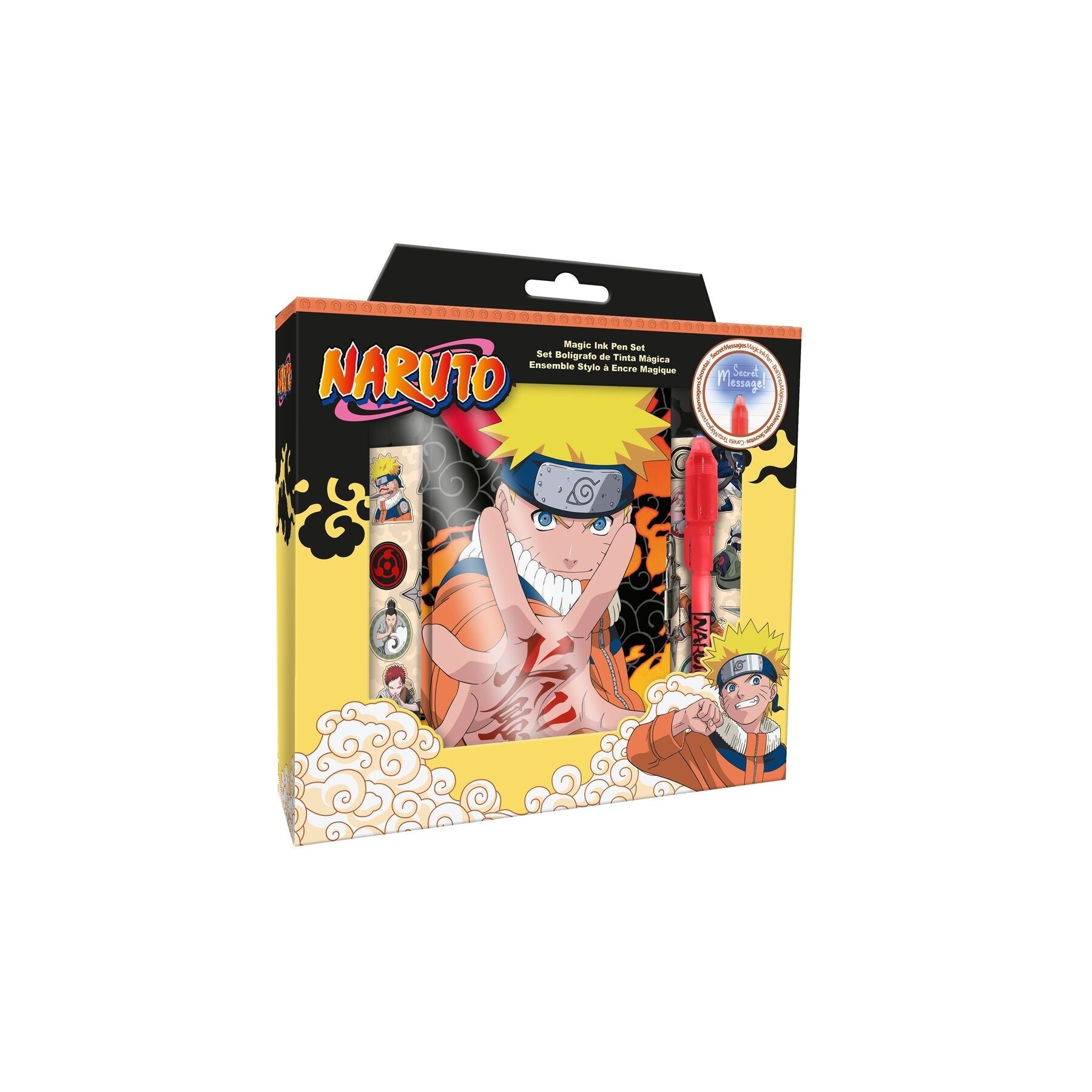 Diario + Boligrafo Magico Naruto Shippuden
