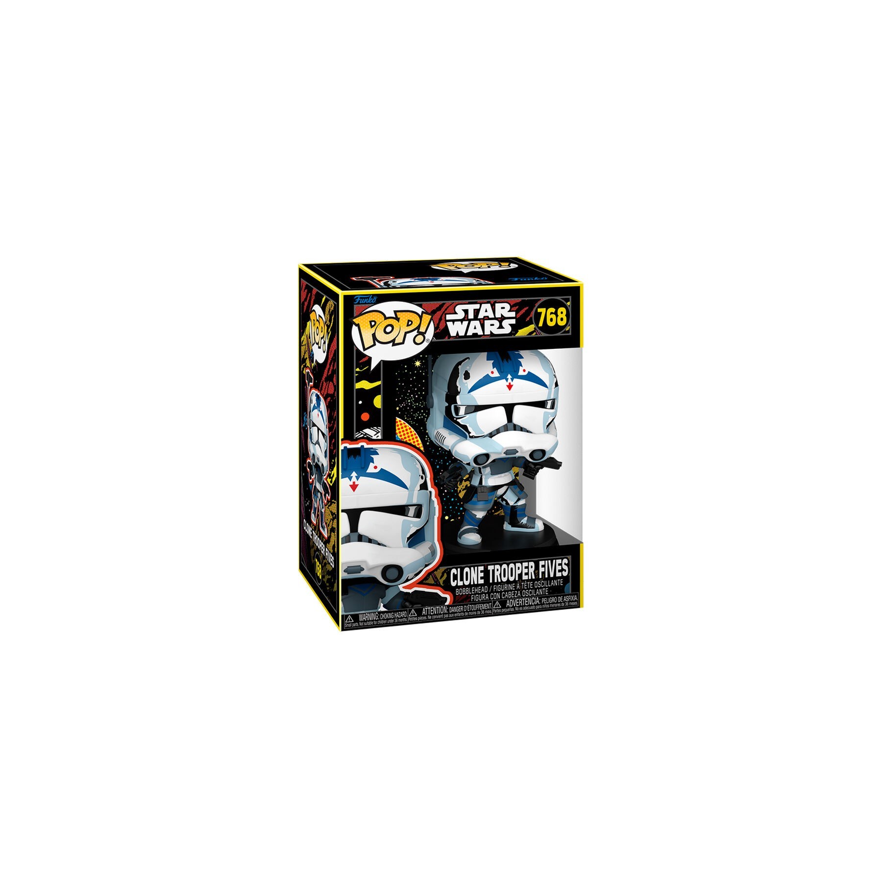 STAR WARS - POP CLONE TROOPER FIVES (RETRO)