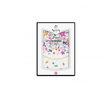 Pulsera Soles Acero Dorado - Para Bonita Tu