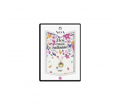 Colgante Sol Acero Dorado - Hoy Estas Radiante