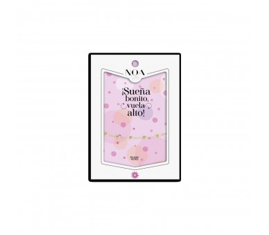 Pulsera Aviones Papel Acero Dorado - Sueã±A Bonito, Vuela Al