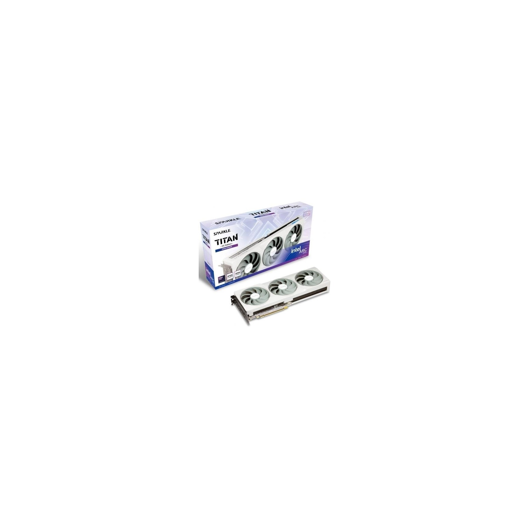 Tarjeta Gráfica Sparkle Intel Arc B580 Titan Luna Oc Edition