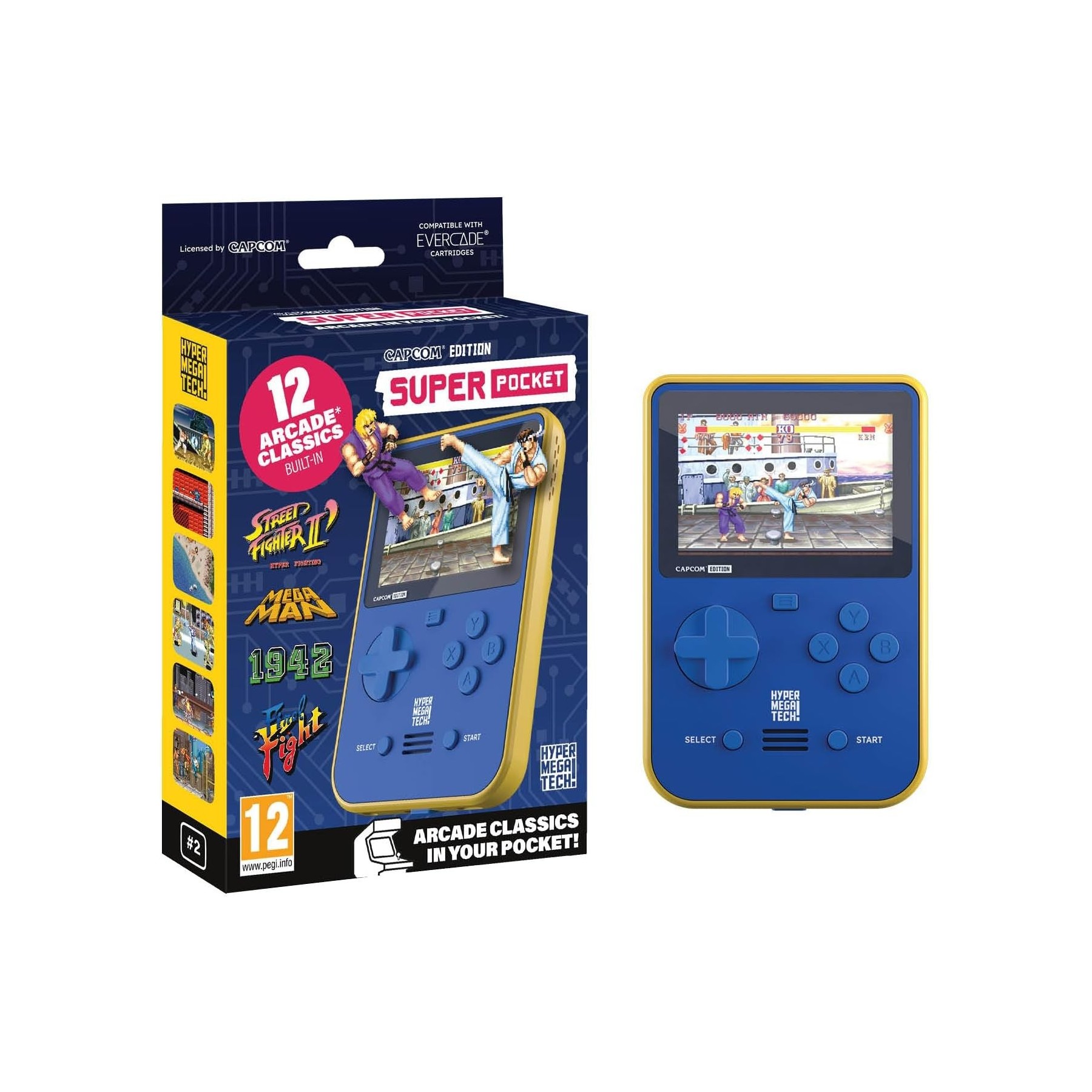 Consola Evercade Capcom Super Pocket