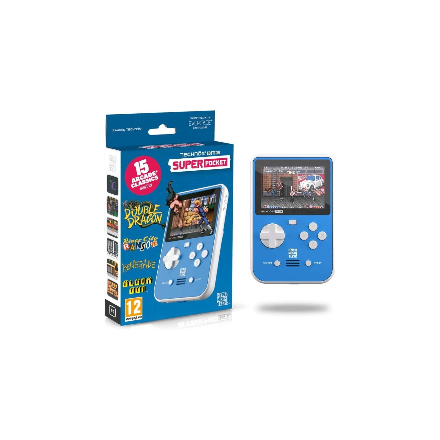 Consola Evercade Technos Super Pocket