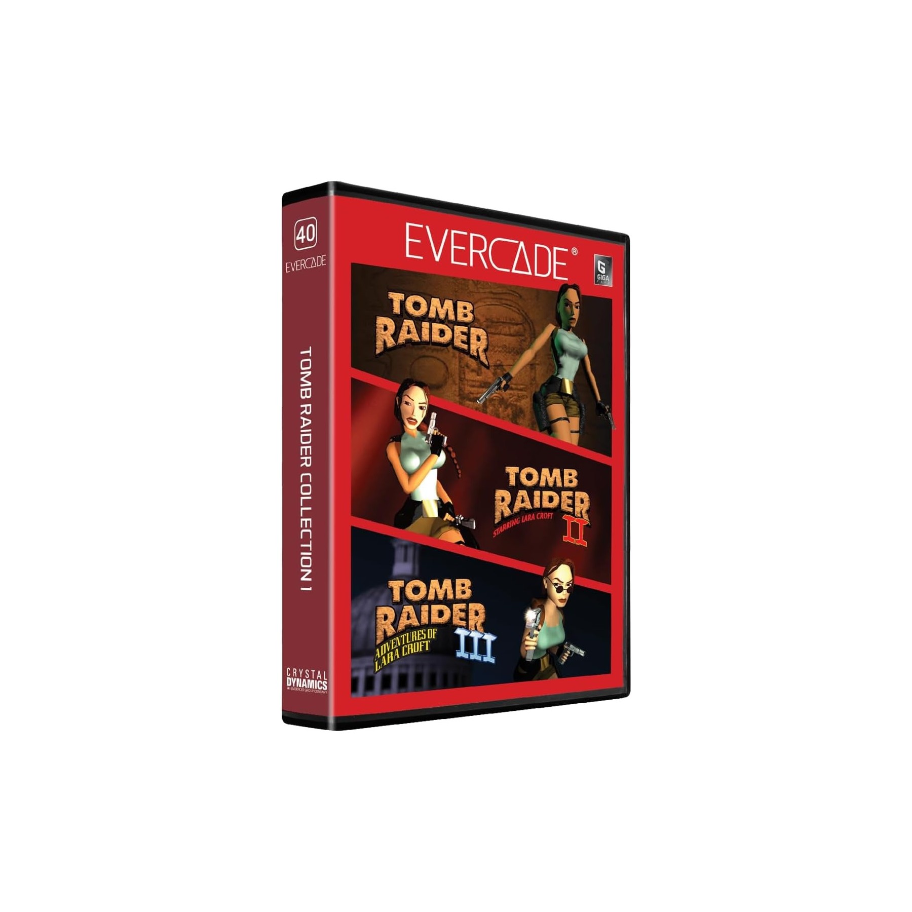 Cartucho Evercade Tomb Raider Collection 1