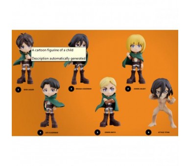 Yume (6pz) Attack on Titan Blind Box