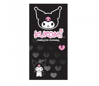 Toalla Kuromi Sanrio microfibra