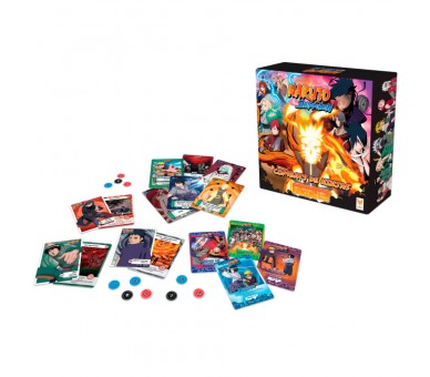 Juego de mesa Combate de Ninjas Naruto Shippuden español