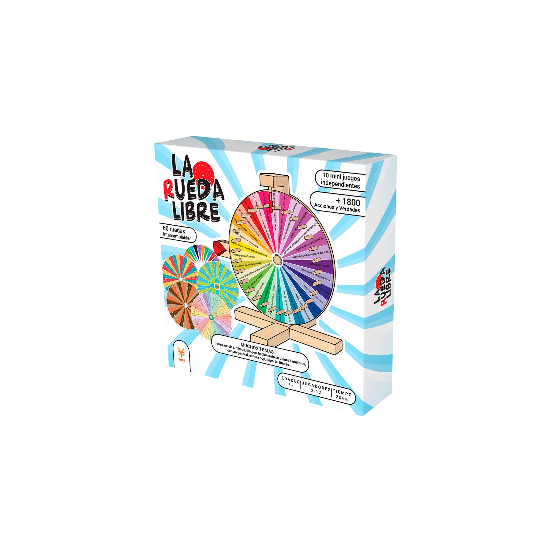 Juego de mesa La Rueda Libre español