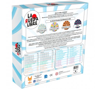 Juego de mesa La Rueda Libre español