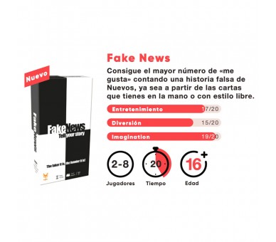 Juego de mesa Fake News español