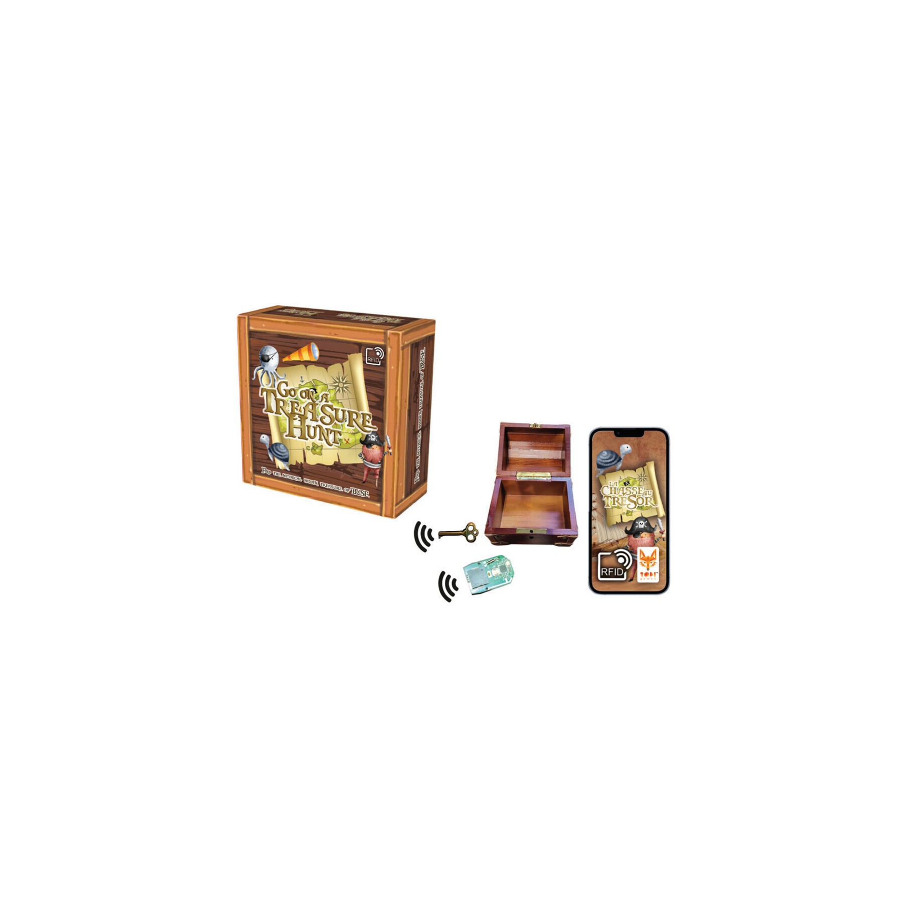 Juego de mesa Busqueda del Tesoro español