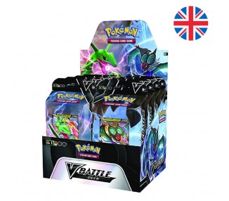 Baraja juego cartas coleccionables Rayquaza Noivern Pokemon ingles surtido