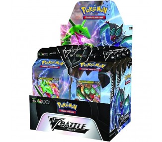 Baraja juego cartas coleccionables Rayquaza Noivern Pokemon ingles surtido
