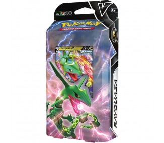 Baraja juego cartas coleccionables Rayquaza Noivern Pokemon ingles surtido