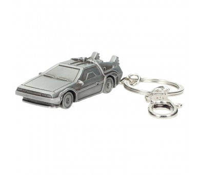 Llavero 3D metal Delorean Regreso al Futuro