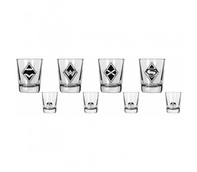 Set vasos chupito Batman v Superman