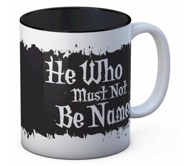 Taza He Who Must Be Named Harry Potter
