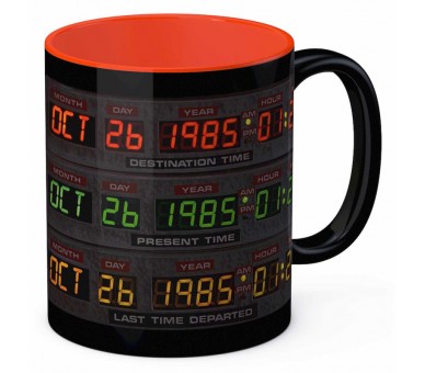 Taza Pantalla Delorean Regreso al Futuro