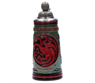 Jarra ceramica relieve Bavarian Targaryen Juego de Tronos
