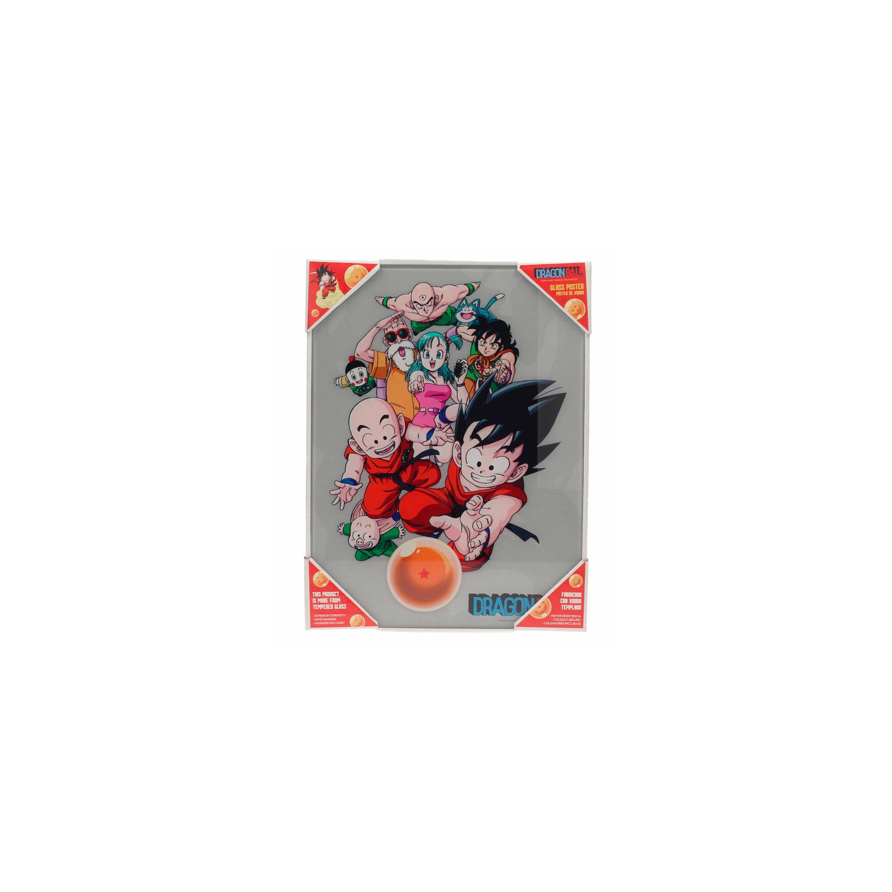 Poster cristal personajes Dragon Ball