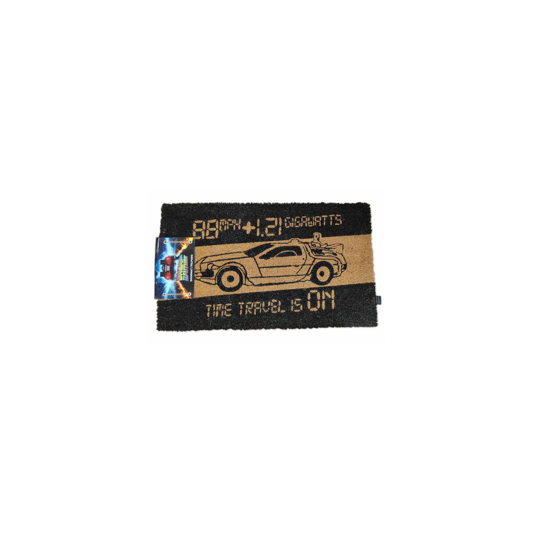 Felpudo Delorean Regreso al Futuro