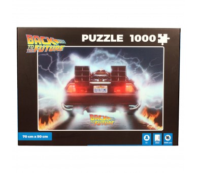 Puzzle Delorean Out a Time Regreso al Futuro 1000pzs