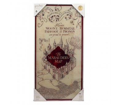 Poster cristal Mapa Merodeador Harry Potter