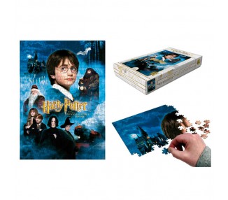Puzzle Poster Harry Potter y la Piedra Filosofal 1000pcs