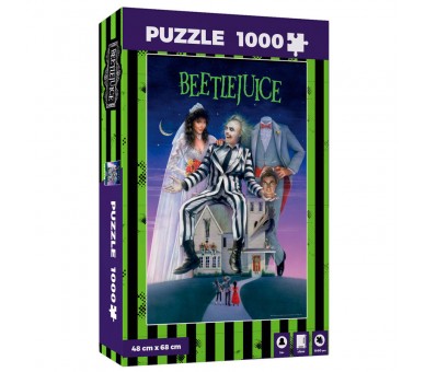 Puzzle Movie Poster Beetlejuice 1000pzs
