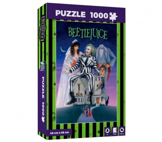 Puzzle Movie Poster Beetlejuice 1000pzs