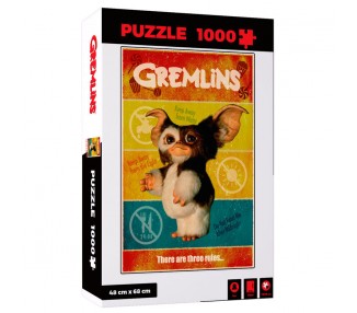 Puzzle There Are Three Rules Gremlins 1000pzs