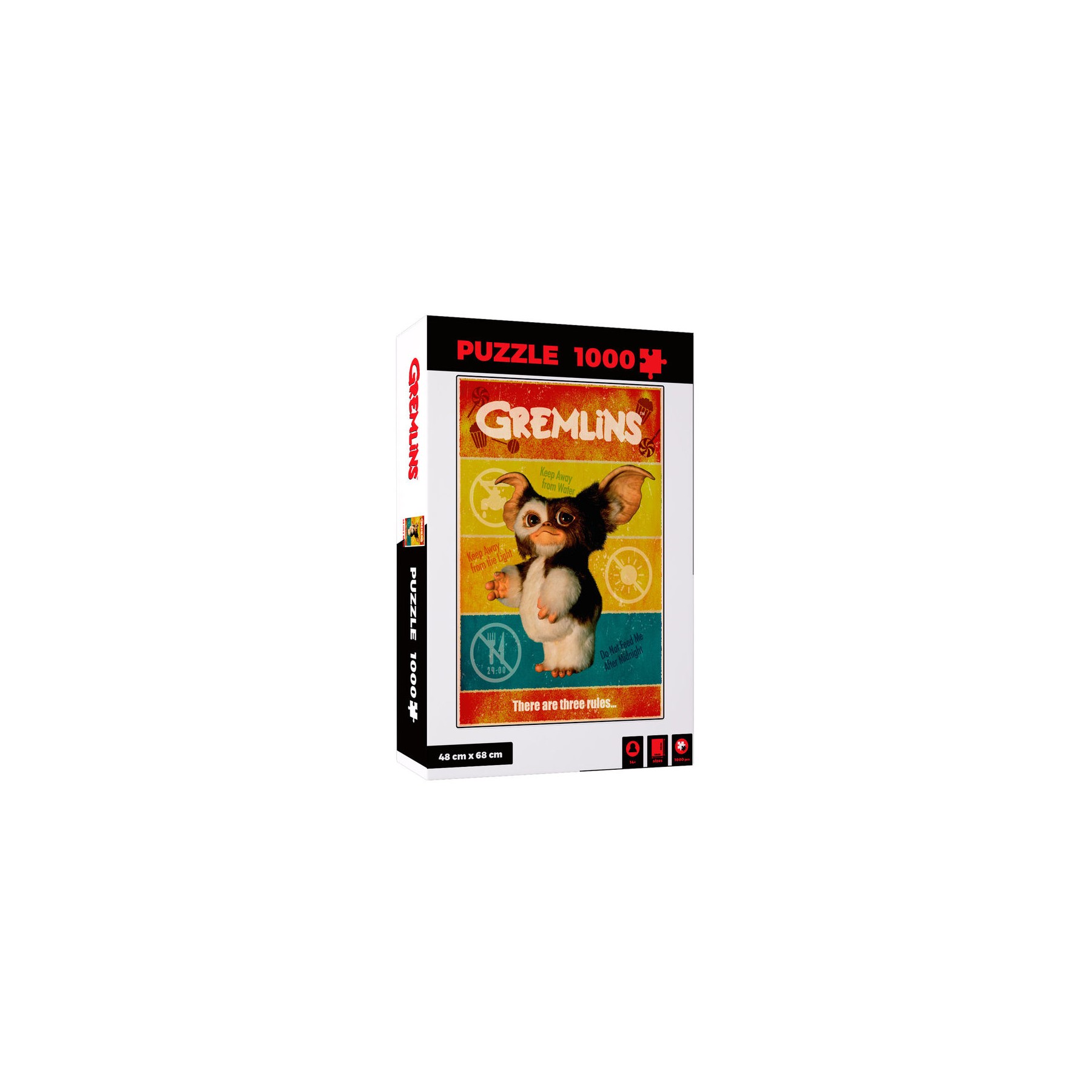 Puzzle There Are Three Rules Gremlins 1000pzs