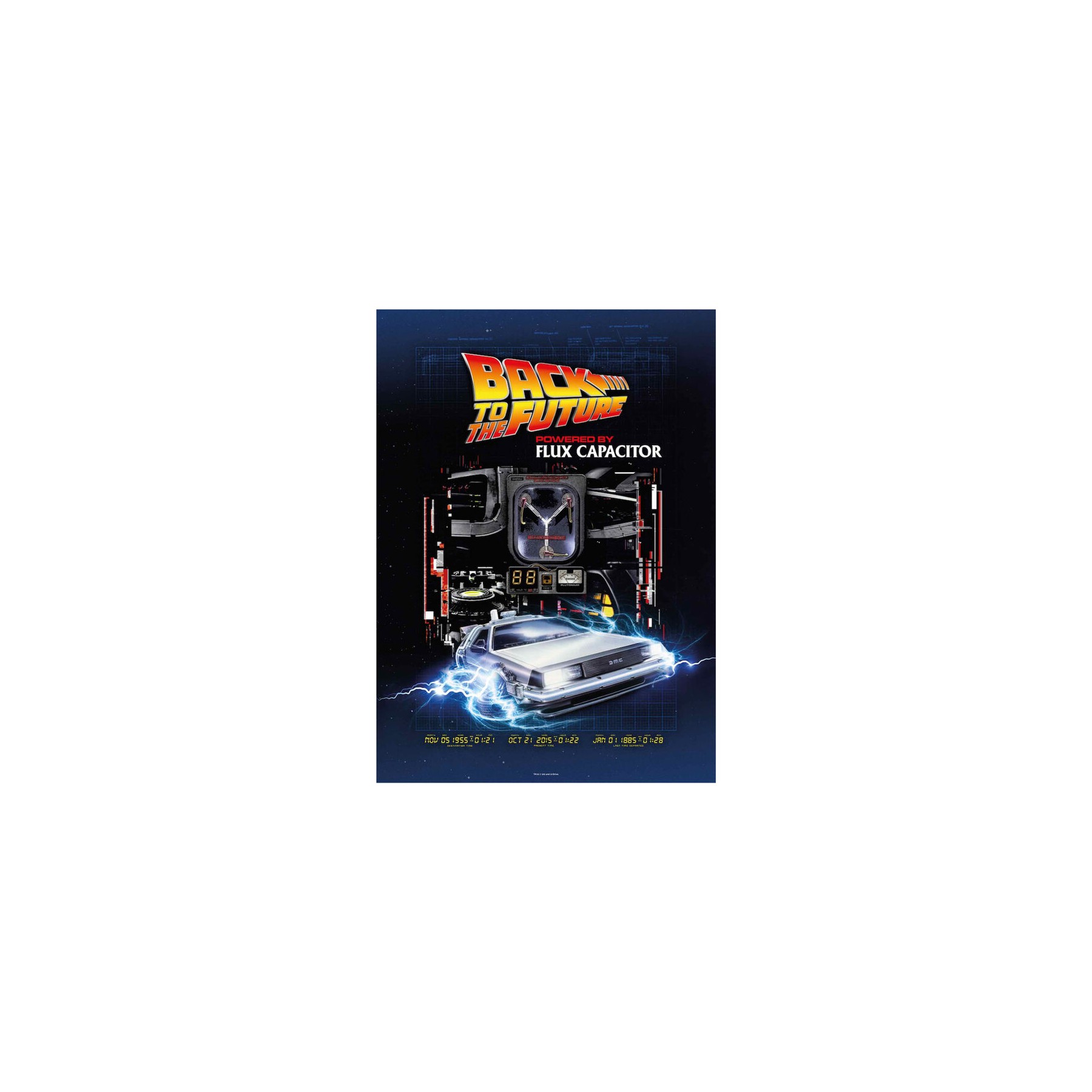 Puzzle Powered by Flux Capacitor Regreso al Futuro 1000pzs