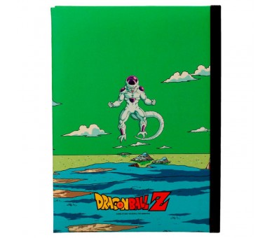 Cuaderno A5 Namek Final Battle Dragon Ball Z con luz