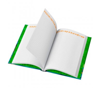 Cuaderno A5 Namek Final Battle Dragon Ball Z con luz
